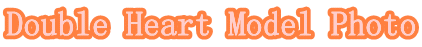 Double Heart Model Photo 