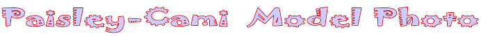 Paisley-Cami  Model Photo 