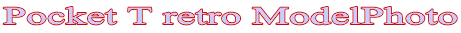 Pocket T retro ModelPhoto 
